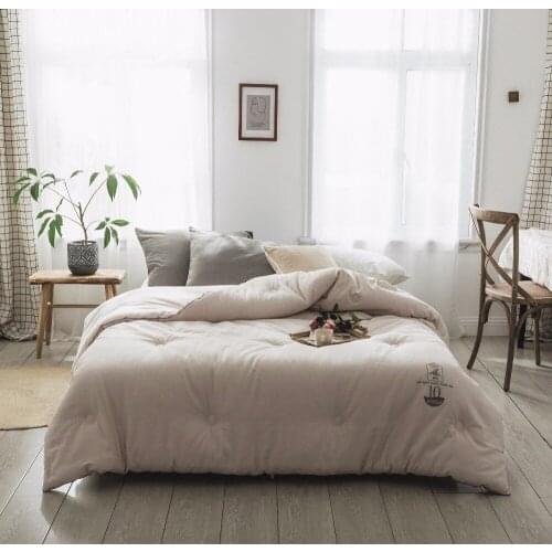 150x200cm Quilts cotton patchwork duvets Soybean fiber Warm comforter quilt Thicken warm duvets winter comforter patchwork