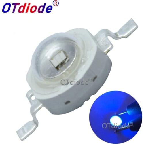 10pcs 3W High Power LED UV Purple Light Chip 365nm 375NM 385nm 395nm 400nm 415nm 430nm Diode High Power COB Ultraviolet Lights