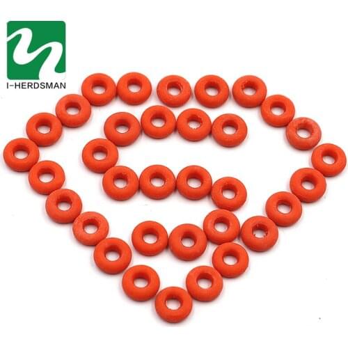 12PC Pig Cattle Sheep Dog Tail Cutting Castration Rubber Ring Castration circle for Castrating Pliers Farm Animal Accessories