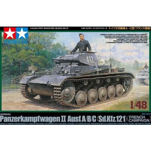 RealTS Tamiya 32570 1/48 German Panzer II A/B/C Fr. Campaign
