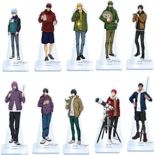 Outdoors Series Kurokos Basketball Acrylic Stand Kuroko Tetsuya Kagami Taiga Hyuga Junpei Figure Model Desk Decor Toy Cosplay