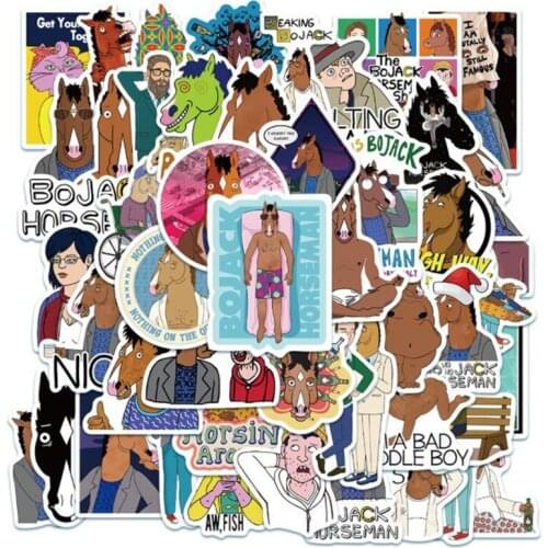 10/30/50PCS American TV Series Animated Cartoon Graffiti Suitcase Laptop Waterproof Sticker Toy Wholesale