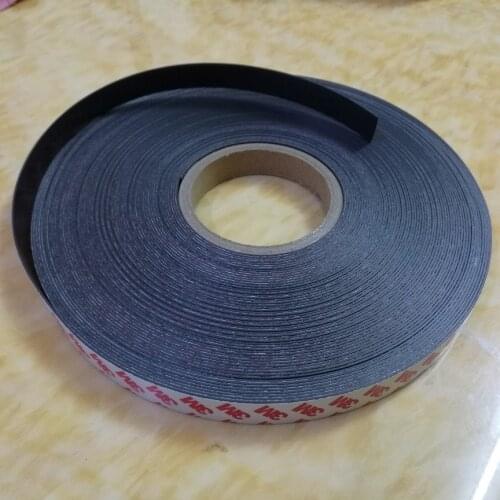 10Meters/Lot Rubber Magnet 10*1 20*1 30*1 mm self Adhesive Flexible Magnetic Strip Rubber Magnet Tape width 10x1 20x1 30x1mm