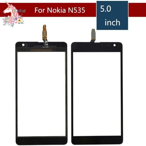 5.0" For Nokia Microsoft Lumia 535 N535 CT2C1607 LCD Touch Screen Digitizer Sensor Outer Glass Lens Panel Replacement