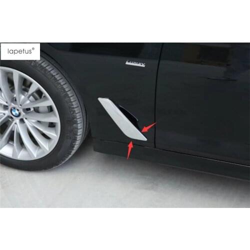 Accessories Fit For BMW 5 Series Sedan G30 530I 2017 - 2021 Side Body Air Conditioning AC Outlet Vent Decoration Cover Kit Trim