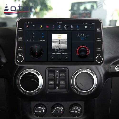 For Jeep Wrangler 2011 - 2017 MAX-PAD Android 9 64GB Car HD Multimedia player Car GPS Navigation Streaming night vision Radio