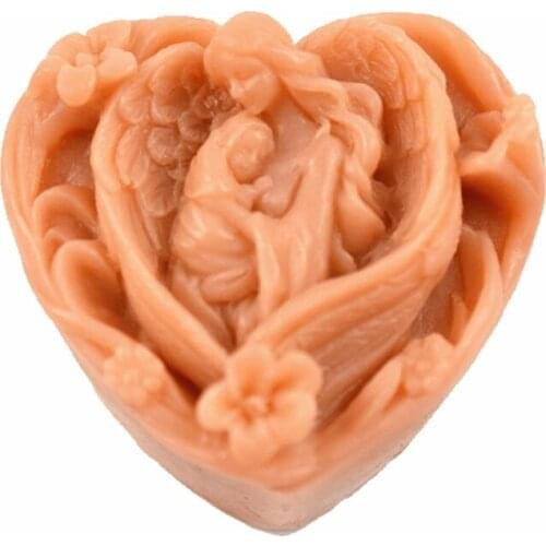 Baby Angel in Arms Mold S514 Craft Art Silicone 3D Soap Mold Craft Molds DIY Handmade Candle Molds