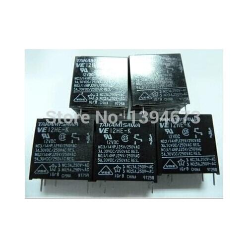 HOT NEW VE12HE-K VE-12HE-K VE12HEK 12HEK VE12HE VE12 12HE-K 12HE TAKAMIS DIP5