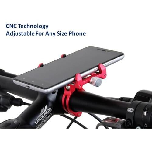 GUB G-86 Universal Motorcycle MTB Bike Phone Holder On The Handlebar Aluminum Alloy Bicycle Phone Support GPS Bike Accessories