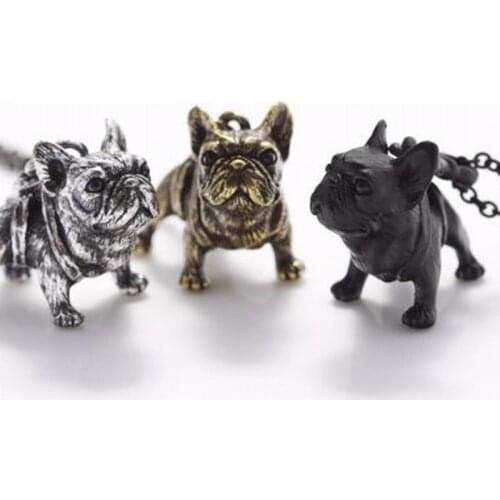 2021s Best-Selling Animal Dog Head Pendant Animal Necklace Cute Jewelry Accessories Gift