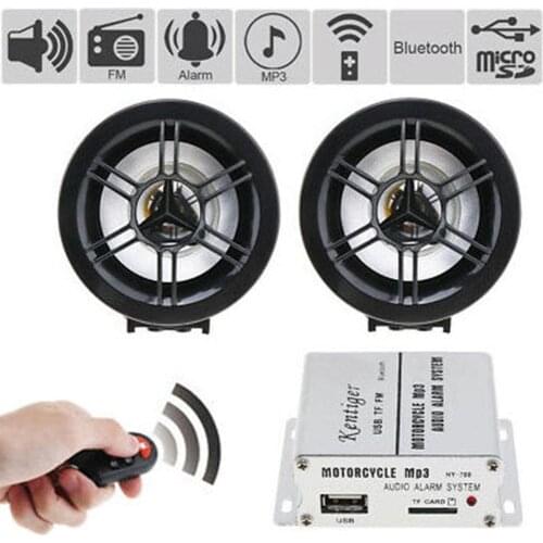 Motorcycle Motorbike Anti-theft Radio MP3 Audio Player Speaker 2020