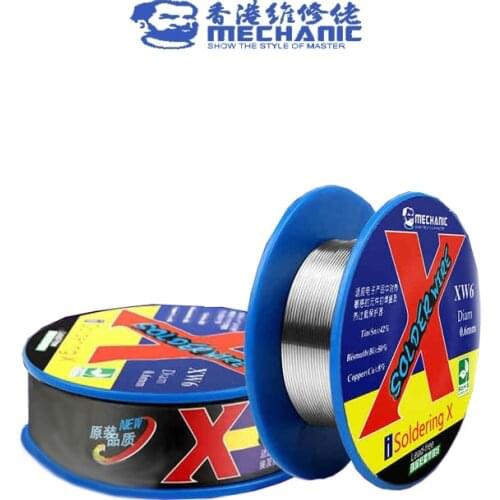 Mechanic XW5/XW6 Solder Wire Fine Normal Temperature Degrees Melting Point Substrate Dedicated Lead Solder Wire