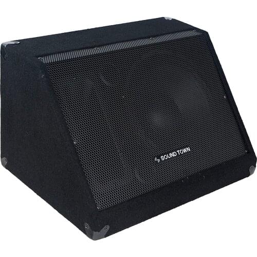 Sound Town 12" 500W Passive DJ PA Stage Floor Monitor Loud Speaker (METIS-12M)