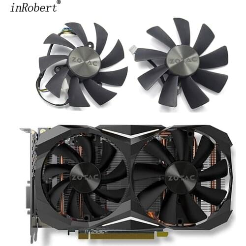 100mm GAA8S2U 4PIN Cooler fan Replace for ZOTAC GeForce RTX 2080 RTX 2080 Ti AMP MAXX GTX 1080 Mini 1080 Ti GTX 1070 Ti GTX 1060