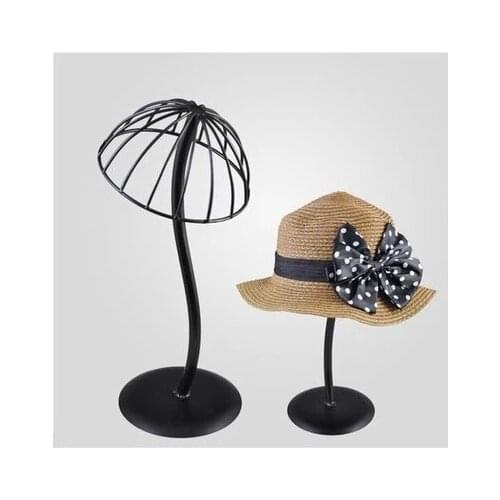 High Quality New Arrival Metal Hat Mannequin Head Model On Promotion
