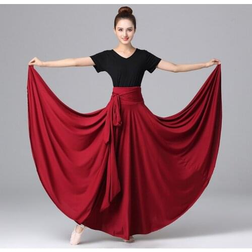 Ballroom Bullfight Performance Clothing Lady Dance Costume Spanish Gradient Elegant Flamenco Skirt Dress for Women Gypsy