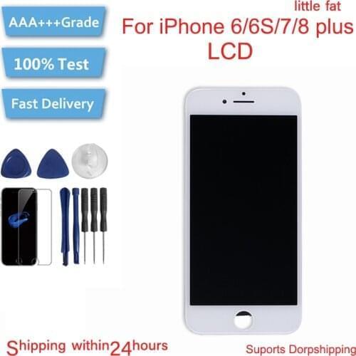 AAA+LCD Display For iPhone 6s 7 8 Plus screen Replacement with 3D Touch Screen Digitizer Assembly LCD for iPhone 6 6s 7 8 Screen
