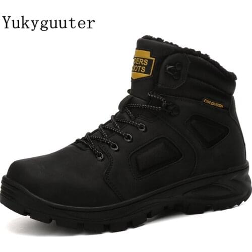 Winter Men Women Hiking Shoes Outdoor Walking Jogging Trekking Warm Boots Mountain Climbing Sport Sneakers Athletic Waterproof