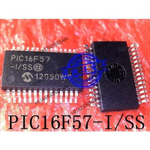 1Pieces New Original PIC16F57-I/SS SSOP28 In Stock Real Picture