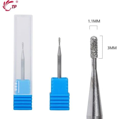5 Types Diamond Nail Drill Milling Cutter For Manicure Bit Burr Cuticle Clean Electric Cutter Rotary Bits Accessories Nail Tool
