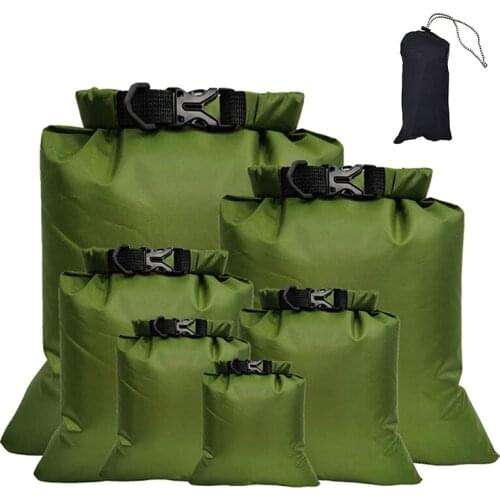 6Pcs Waterproof Dry Bag Gym Bag Lightweight Storage Bags,for Kayaking,Rafting,Boating,Swimming,Hiking,Fishing