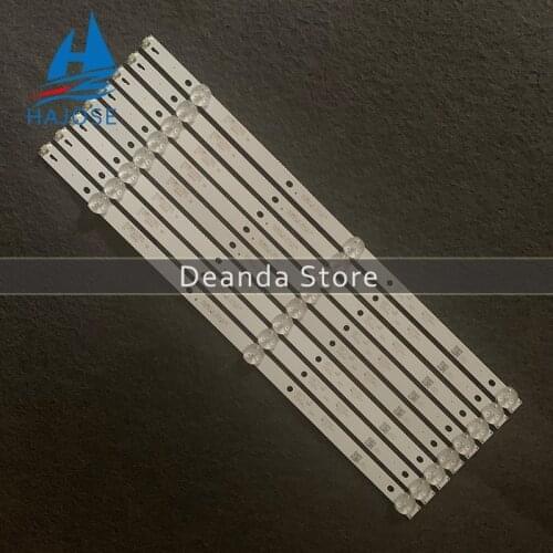 8Pieces/Lot FOR K430WDC1 A1 4708-K43WDC-A1113N11 43BDL4012 43PFS4062 43PUH6002/96 LED BAR 3LED 39CM 6V 100%NEW