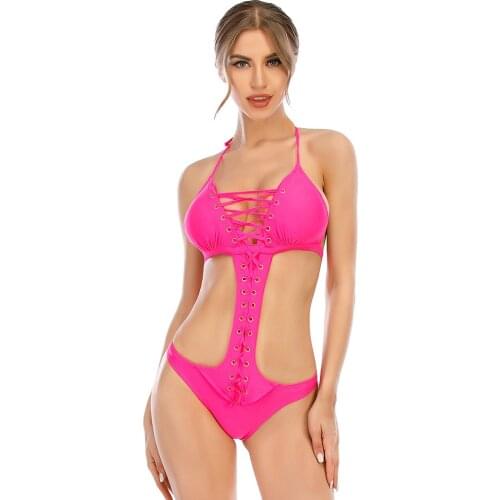 Solid Sexy Bikini Maillot De Bain Femme Women Swimwear Bandeau String Swimming Suit Summer Beach Bathing Brazilian Bikinis Set