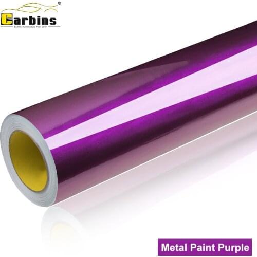 Carbins Film Metal Paint Ultra Violet Vinyl Car Full Body Wrap Fashion Sticker