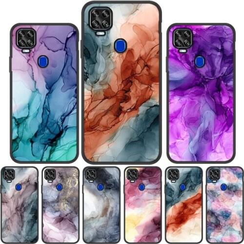 For ZTE Axon 11 SE 5G Case Marble Art Painted Cases For ZTE Blade V2020 Smart A7S 2020 Blade 20 Phone Case Blade20 Smart Cover
