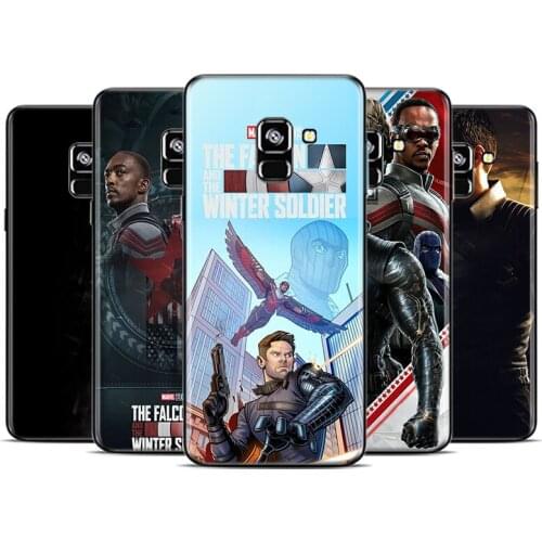 Falcon Winter Soldier For Samsung Galaxy A9 A8 A7 A6 A5 A3 Star Plus M31S M60S M40 M30 M21 M20 M10 M10S Phone Case