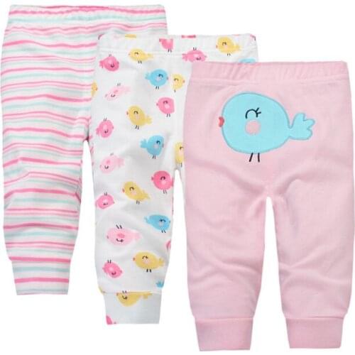 DHL 10set 3pcs/set Baby Harem PP Trousers Knitted Cotton Unisex Toddler Leggings Newborn Infant Clothing