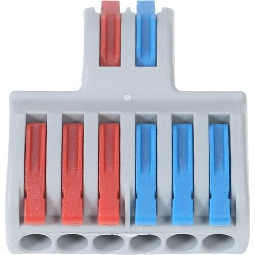 KKmoon 10pcs Wire Connectors Cable Connector Set Universal Wiring Cable Connector Fast Push-in Conductor Terminal