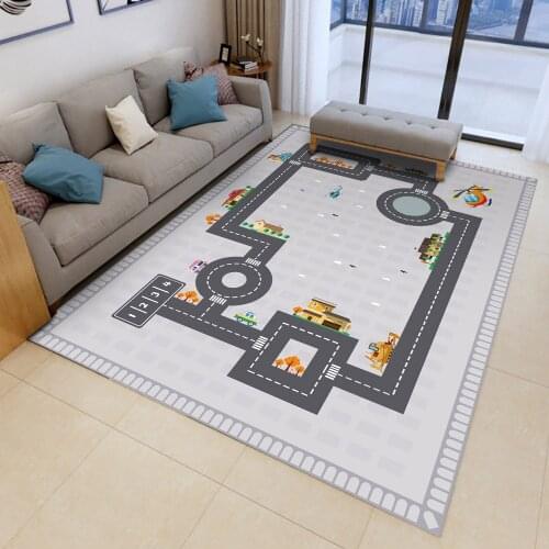 Carpet Games Play Puzzles Baby Carpets Toys For Childrens Rug Soft Floor New Fashion Safety Mat Flannel Play Kids Baby Mat