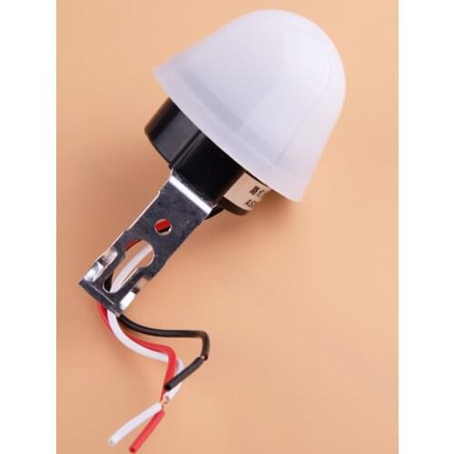 LETAOSK AS-20 DC 12V 10A Light Sensor Auto Control Switch Street Road Day Off Night On for highway, factories, garden