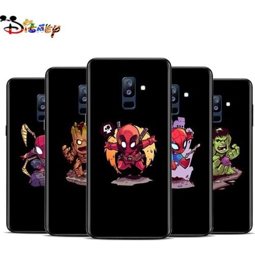 Cute avenger superhero For Samsung Galaxy A9S A9 A8S A8 A7 A750 A6S A6 A5 A3 Star Plus 2016 2017 2018 Soft Phone Case
