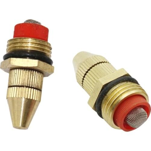 1/2 Inch Spray Head Adjustable Water Misting Nozzles Agriculture Garden Watering Sprinkler with Filter Fine Spray 1 Pcs