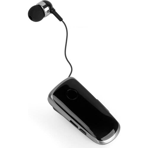 Portable Business BT 4.1 Scalable Clip Type Noise Reduction Earphone with Incoming Call Vibration Function Long Endurance Time