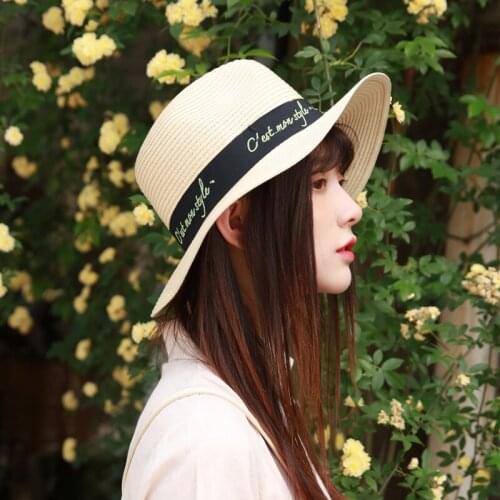 Fashion Wide Brim Straw hats for Man Women Jazz Holiday Beach Summer Sun Hat Unisex Linen Trilby Cap Sombreros Hombre Ver