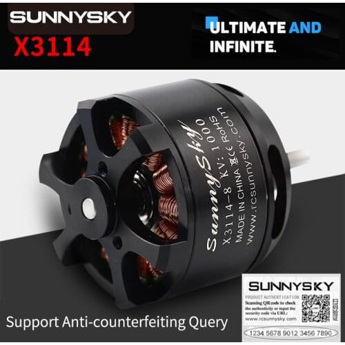 SunnySky X3114 1000KV Brushless Motor for FPV Multicopter Quadcopter