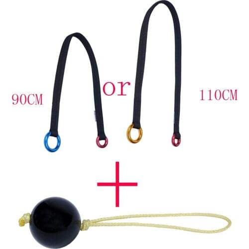 Tree Work Arborist Climbing Rope Friction Saver Loop Belt Sling with Arborist Retriever Anchor Ball