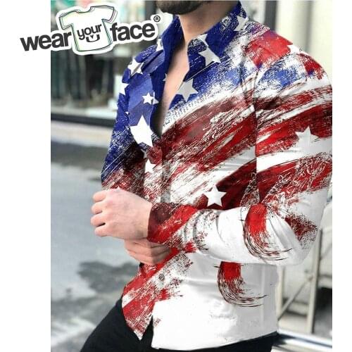 Wearyourface Men's Striped Shirts