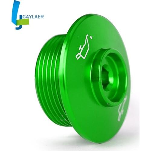 CNC Engine Oil Filler plug for Kawasaki GTR1400 NINJA 250R 300 H2 SX VERSYS X300 Z300 ZX6R 636 ZX10R ZX10RR ZZR1200 ZZR1400