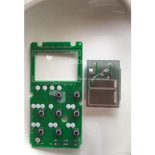 Komatsu excavator parts/ excavator by keypad/komatsu 200-5 monitor screen by keypad/komatsu 120-5 meter by keypad/ 5 screens