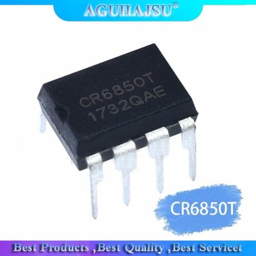 10pcs/lot CR6850 CR6850T 6850T off-line switng supply p DIP-8 original