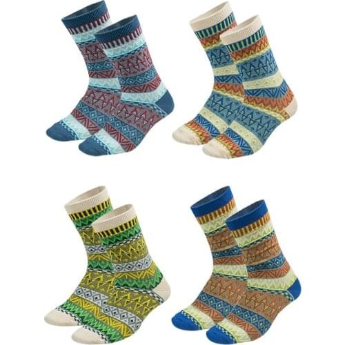 14052 Super Quality Cotton Flexible Autumn Stockings Soft Thick Warm Stylish Durable Socks For Foot 24-28cm