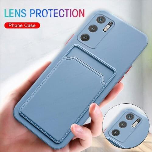 Colorful Soft TPU Case For Xiaomi Poco M3 Pro PocoPhone M 3 M3Pro PocoM3 Pro 5G 6.5" Camera Shockproof Card Wallet Covers Coque