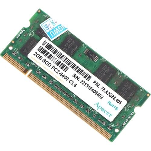 Hot sale 1Pc 2GB DDR2 800Mhz Laptop Memory Notebook RAM