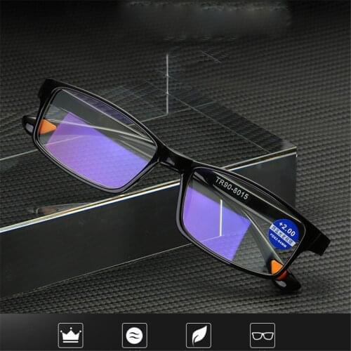 Iboode TR90 Ultralight Anti Blue-Ray Reading Glasses Anti Blue Light Presbyopic Glasses Hyperopia Eyewear Readers +1.5 2.5 3.5