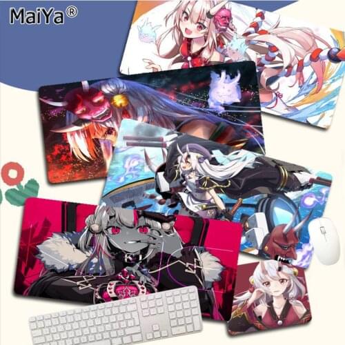Nakiri Ayame Hololive PC Computer Gaming Mousepad Size For Gaming Mousepads Deak Mat For Overwatch/cs Go/world Of Warcraft