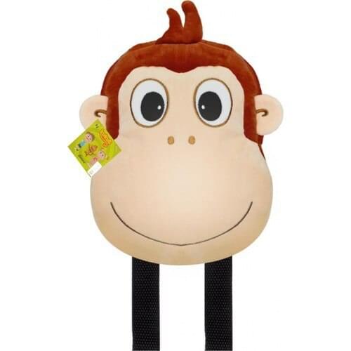 Brown Color Plush Kukuli Bag 35 cm